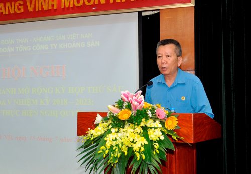 Công đoàn Tổng công ty Khoáng sản: Luôn đồng hành cùng người lao động